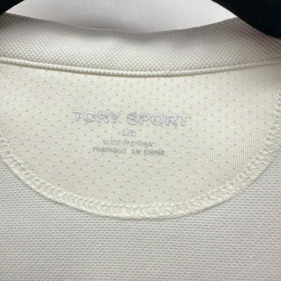 Tory Burch Tory Sport Sleeveless Tunic‎ Dress Size L White Tennis Pickleball NWT - Picture 5 of 11